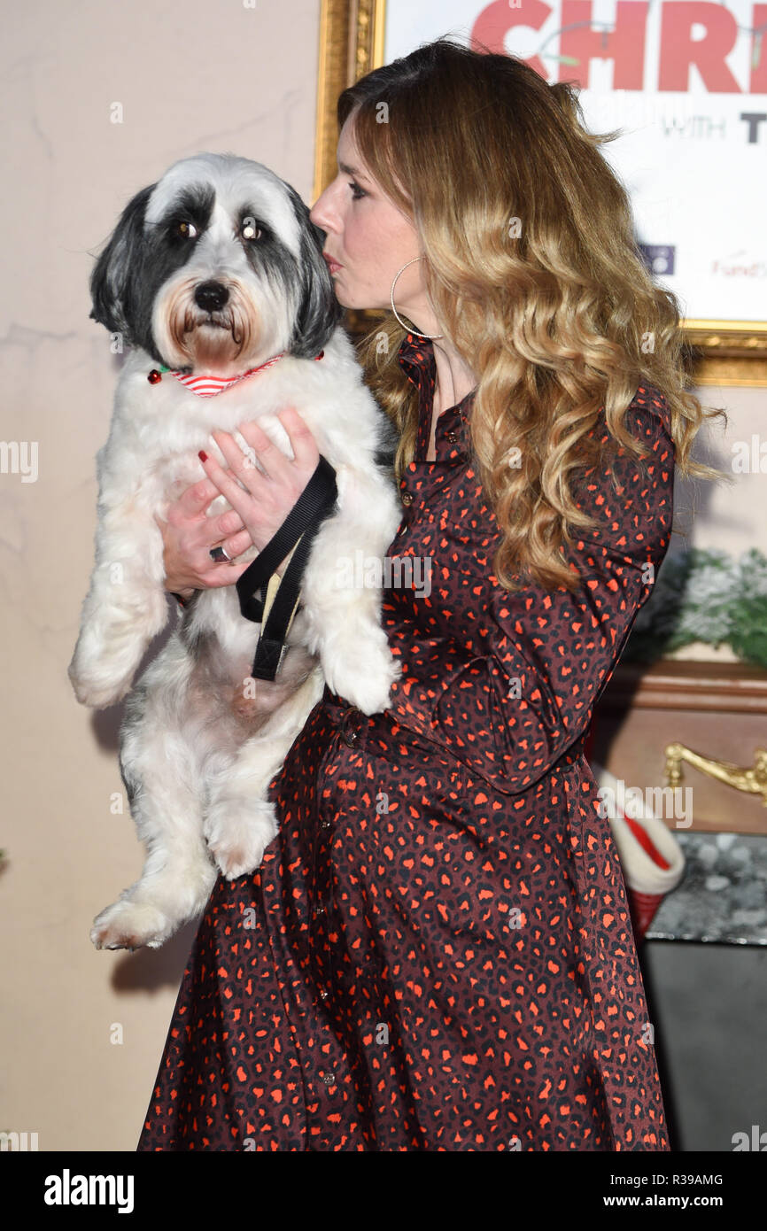 LONDON, UK. November 21, 2018: 'Billy' at the "Surviving Christmas with