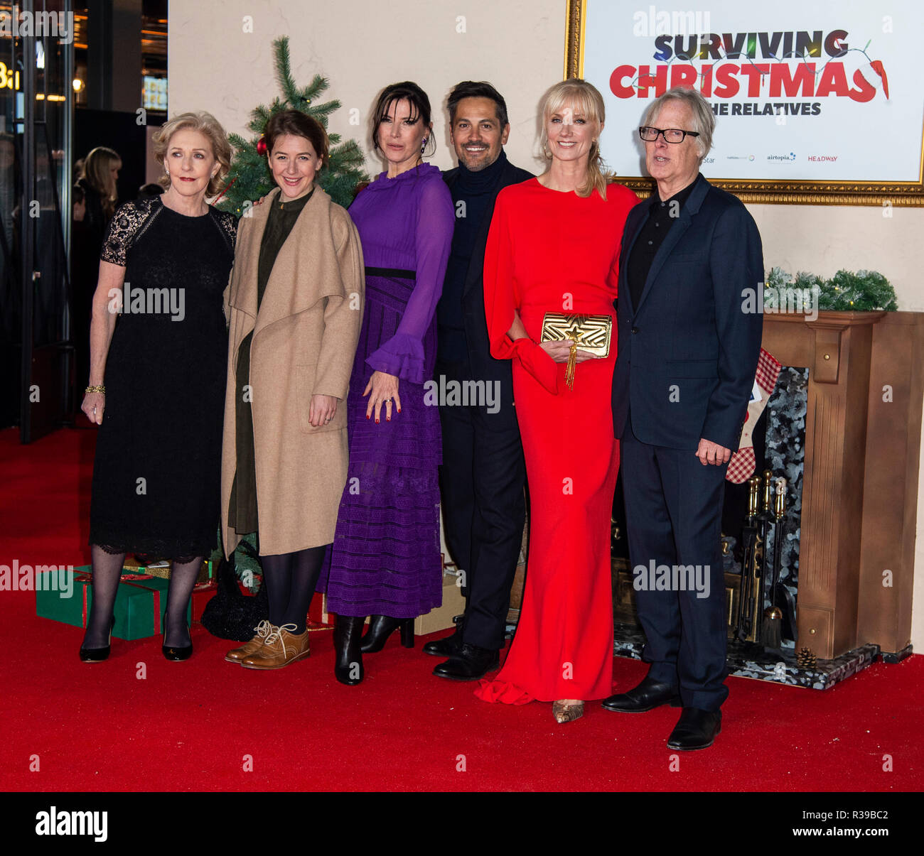 (L to R) Patricia Hodge, Gemma Whelan, Ronni Ancona, Michael Landes