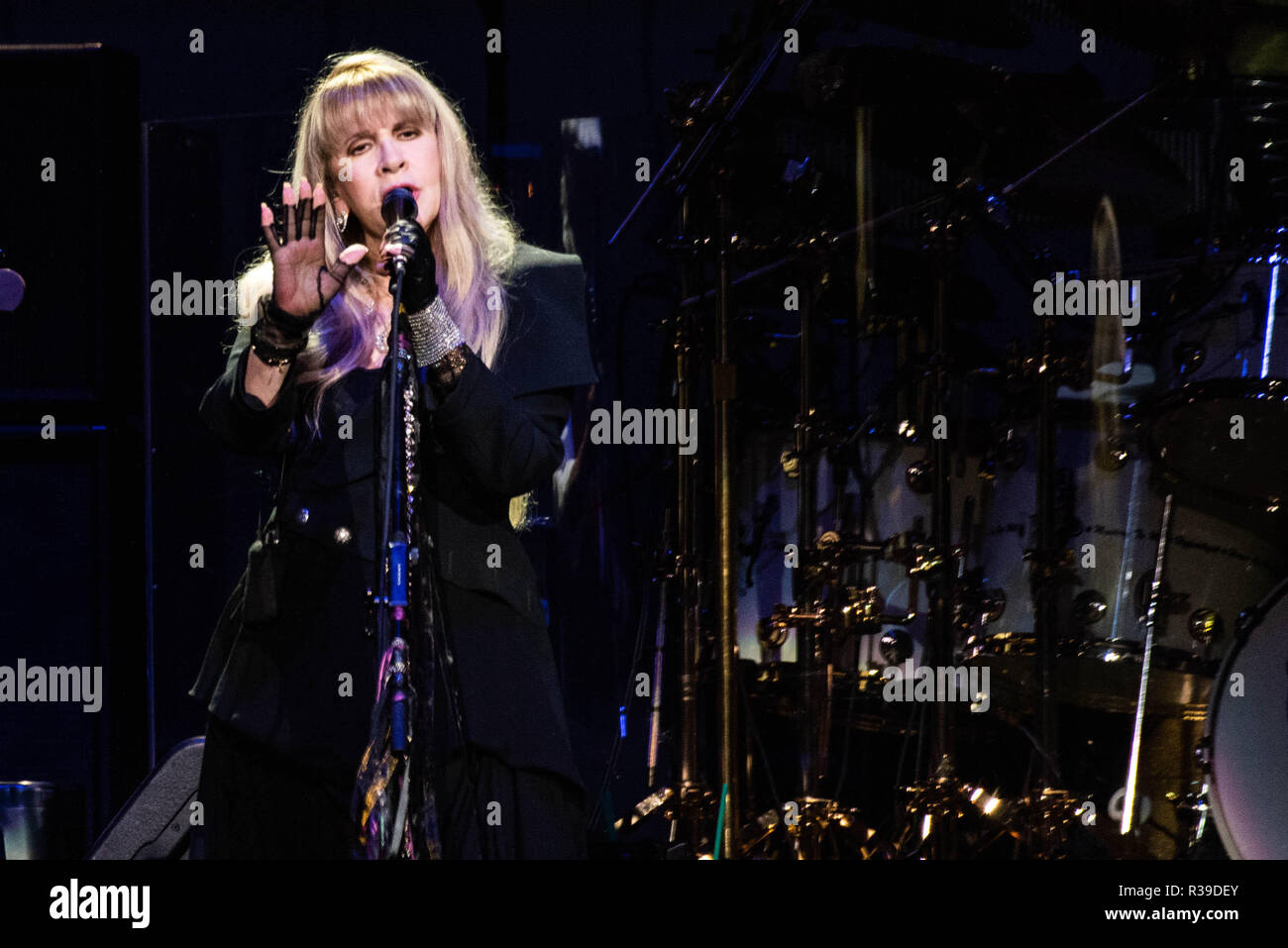 San Jose, California, USA. 21st November, 2018. Stevie Nicks of