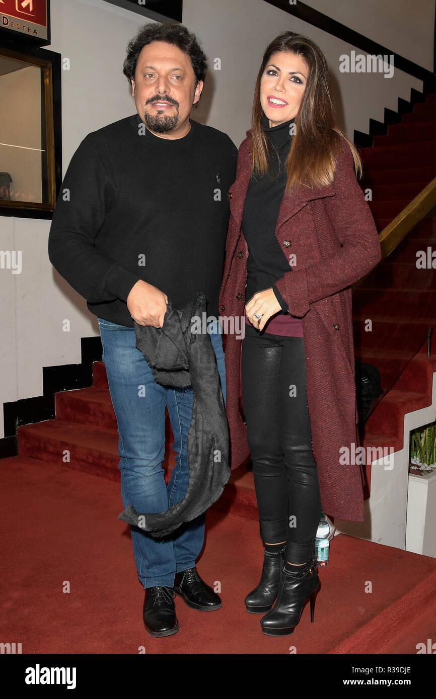 Enrico Brignano And Flora Canto High Resolution Stock Photography And Images Alamy