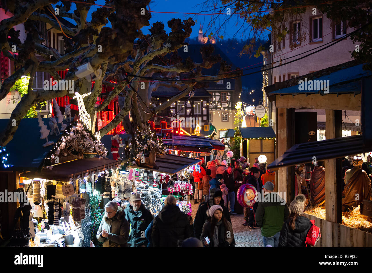 Rüdesheim Christmas Market Of Nations 2022 Rudesheim Christmas High Resolution Stock Photography And Images - Alamy