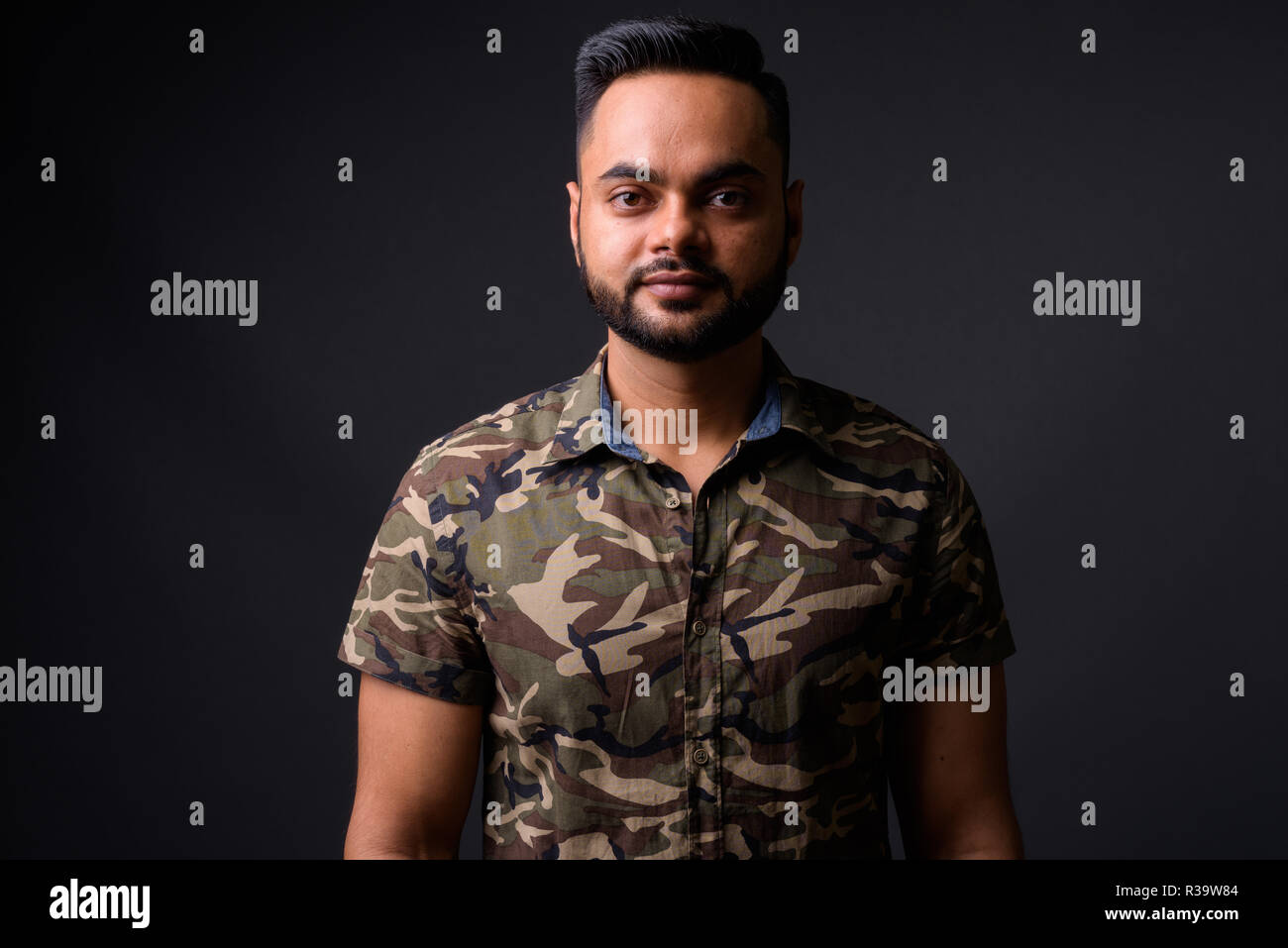Indian military man hi-res stock photography and images - Alamy