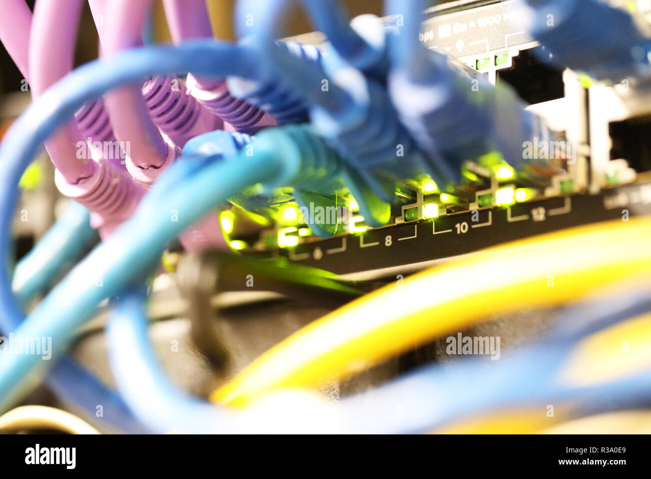 telephone and data communication cables, cabling and wires in