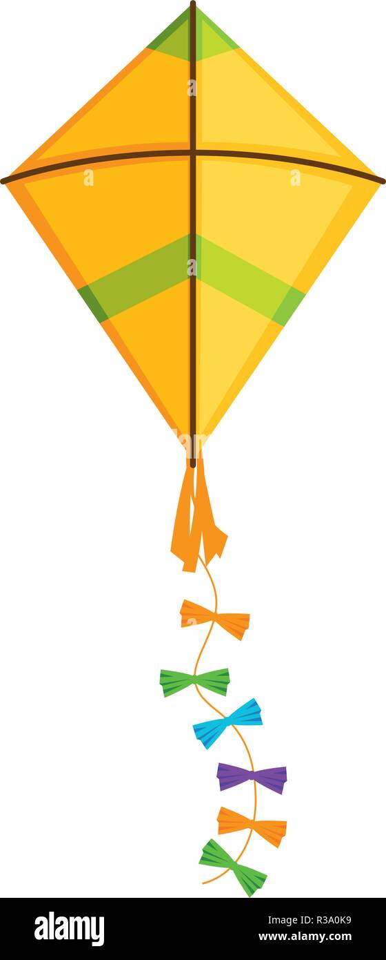 cute kite flying icon Stock Vector Image & Art - Alamy