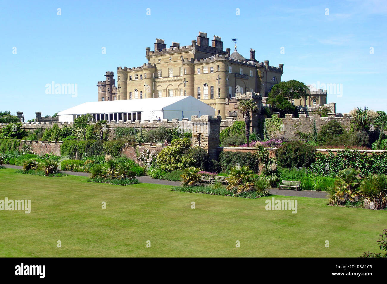 culzean castle in scotland,uk Stock Photo