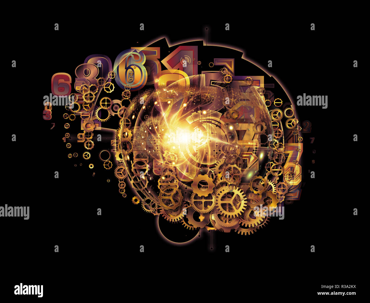 Circuit of deep explosion hi-res stock photography and images - Alamy