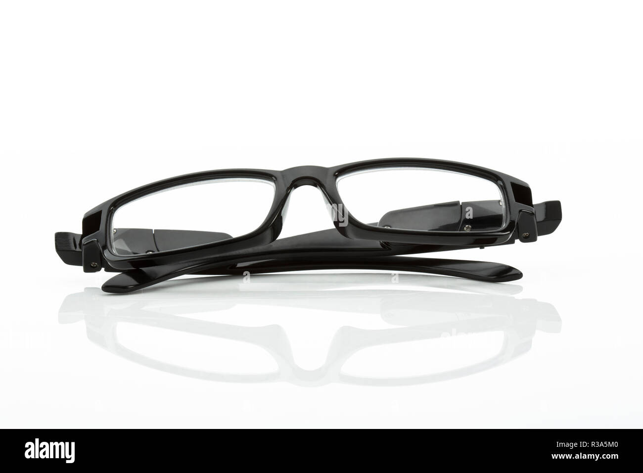 black glasses Stock Photo