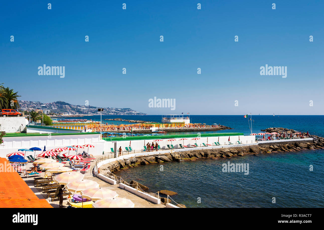 San remo beach hires stock photography and images Alamy