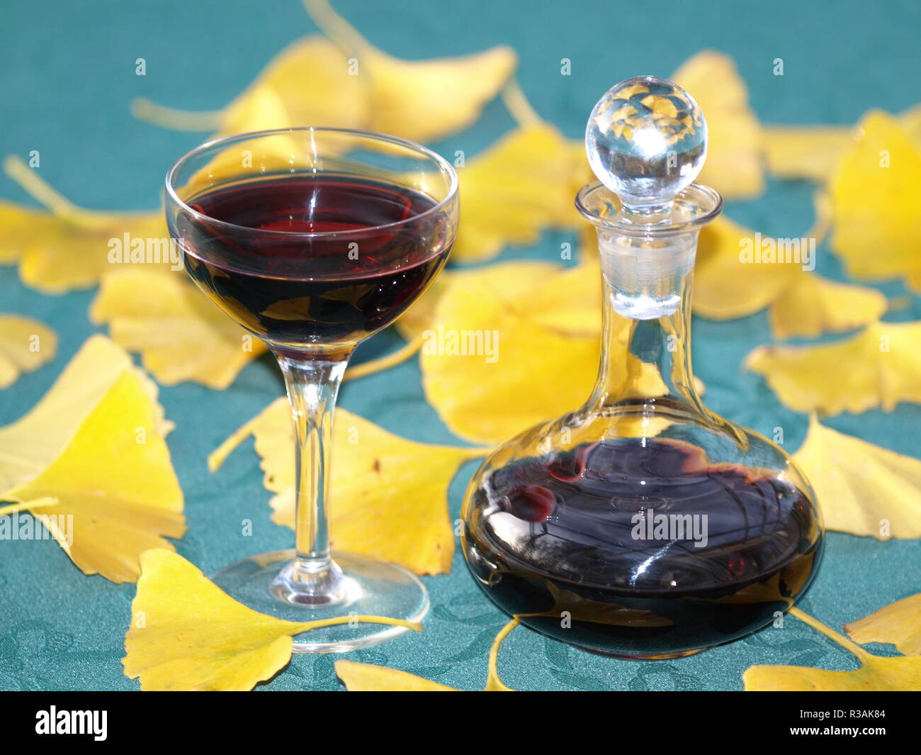 red wine - still life Stock Photo