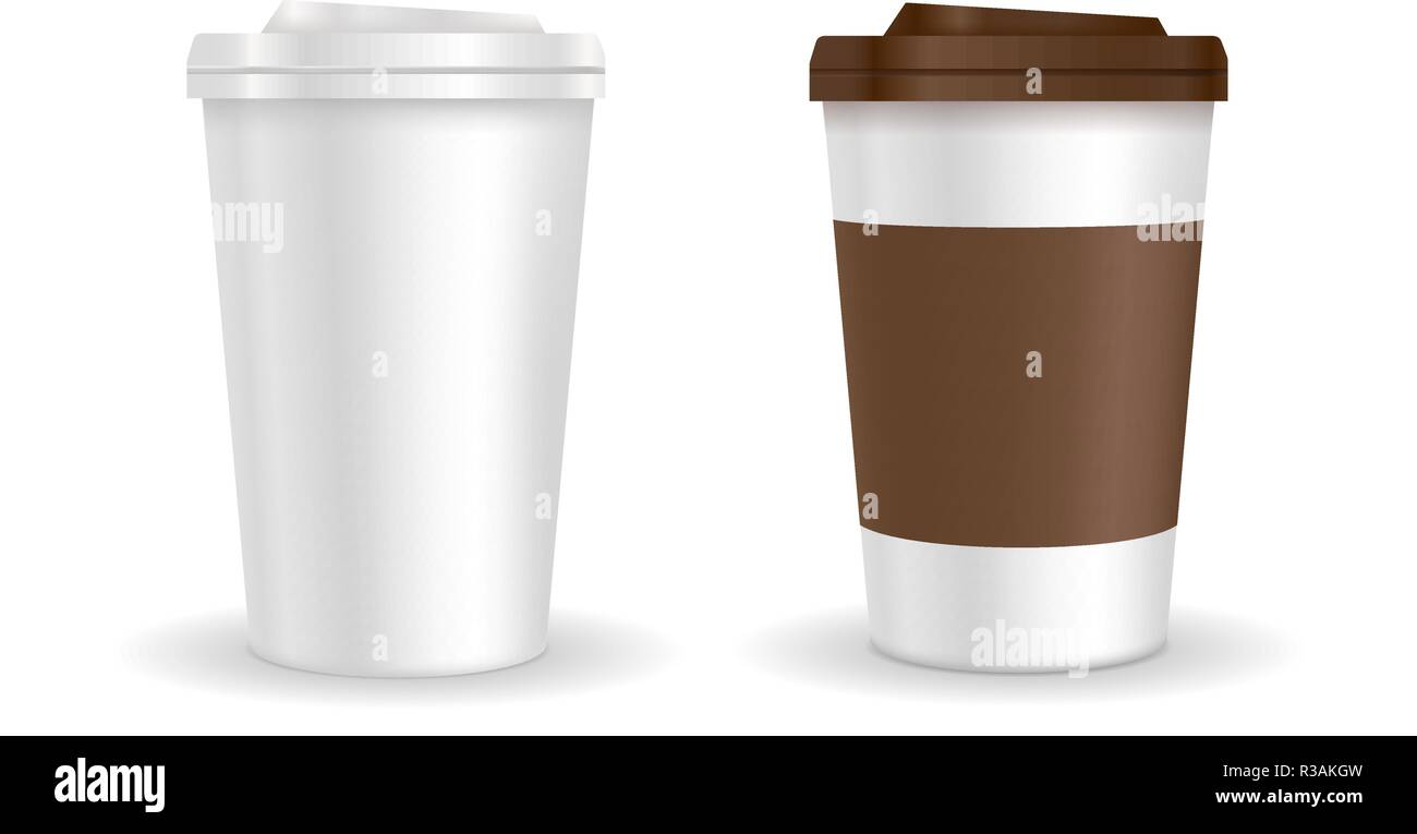 Coffee disposable paper cup Stock Vector Image & Art - Alamy