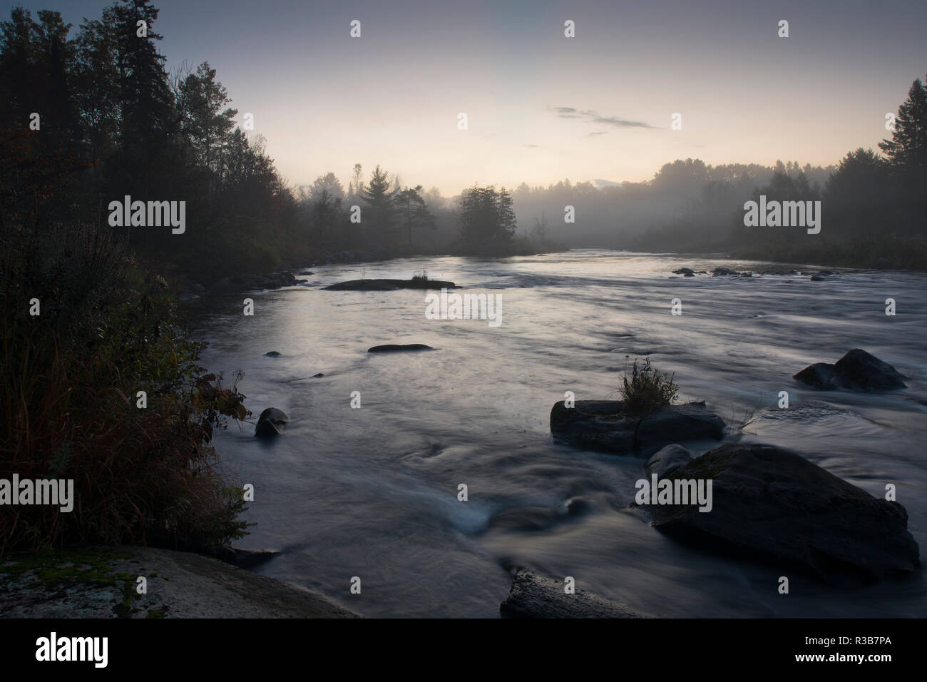 Upper Madawaska River, near Whitney, Ontario, Canada Stock Photo Alamy