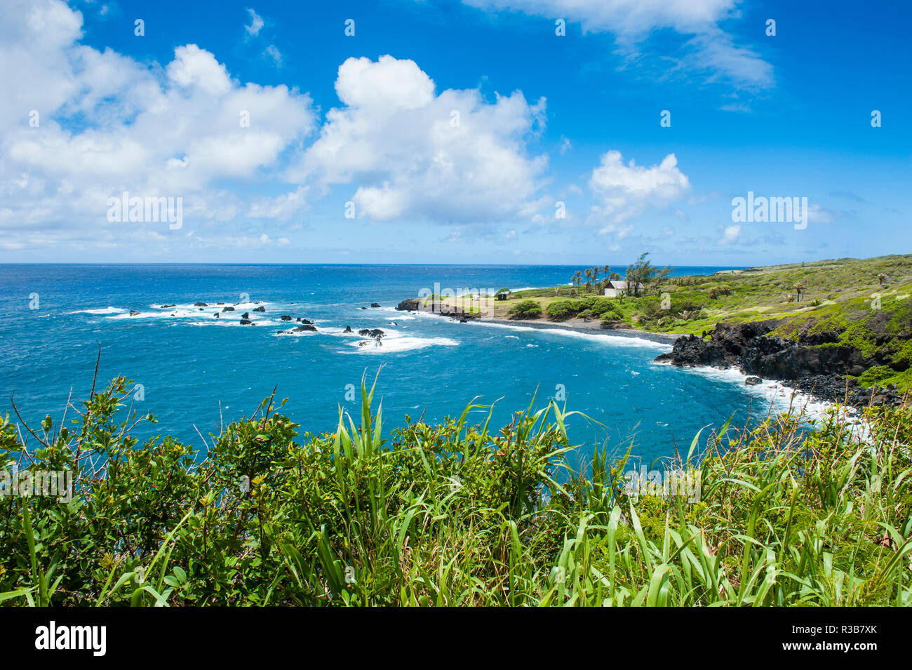 East coast of Maui, Hawaii, USA Stock Photo