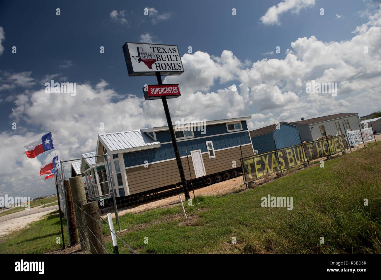 Tim's Tiny Homes in Seguin, right next to Interstate 10, 30 minutes