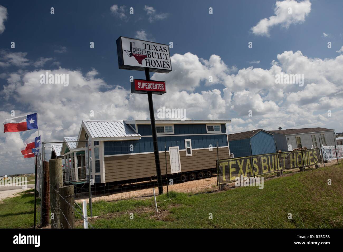 Tim's Tiny Homes in Seguin, right next to Interstate 10, 30 minutes