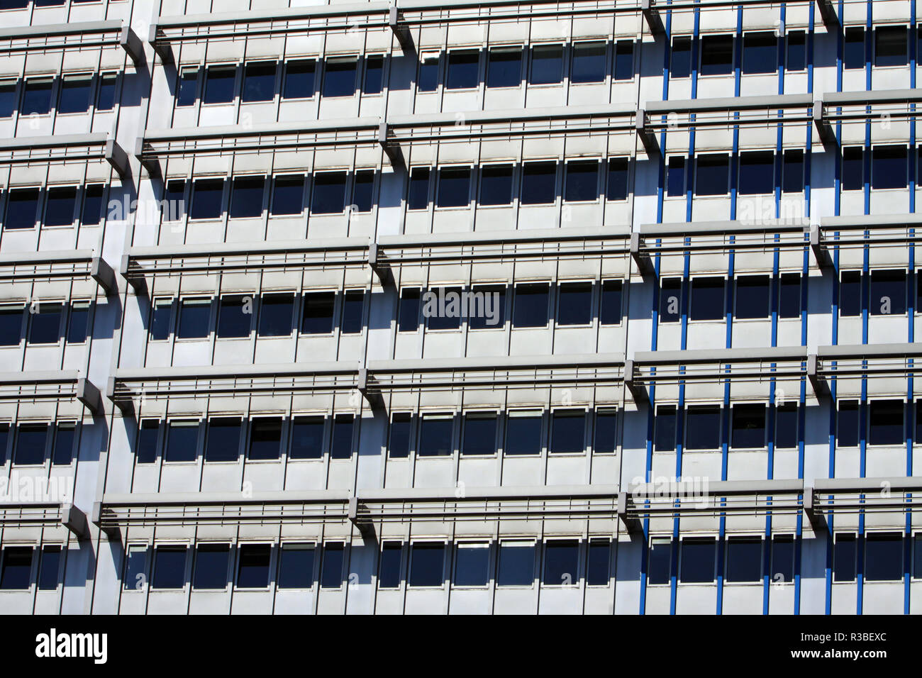 facade with sun protection Stock Photo - Alamy
