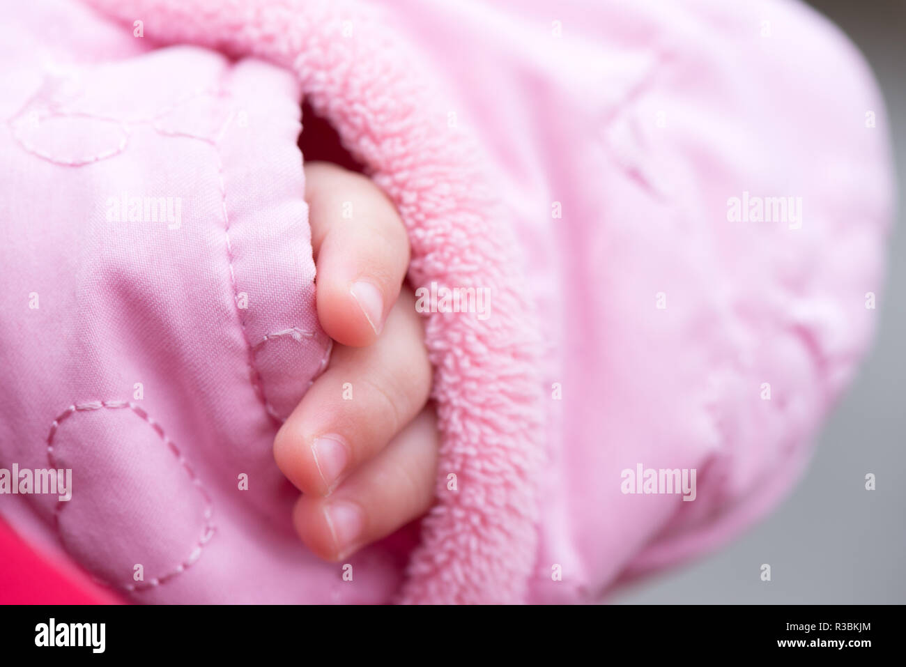 Baby hand Stock Photo