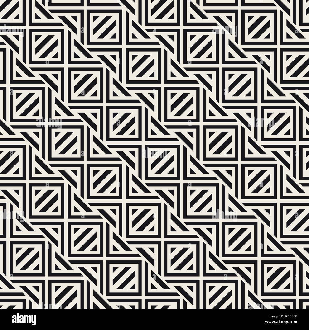 Vector seamless pattern. Modern stylish abstract texture. Repeating ...
