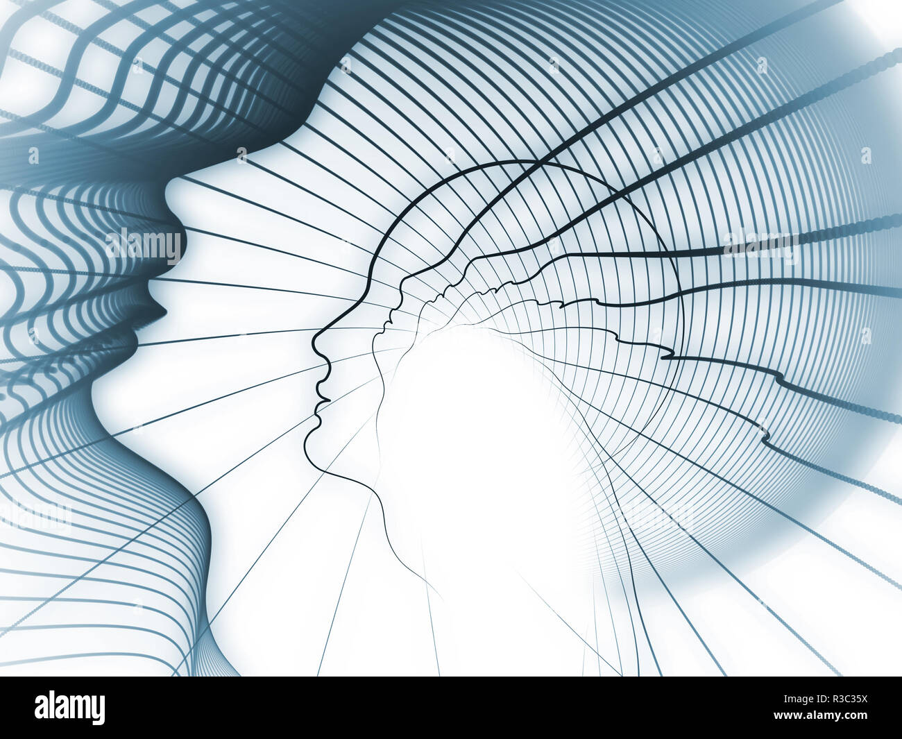 Human brain photo side view hi-res stock photography and images - Alamy