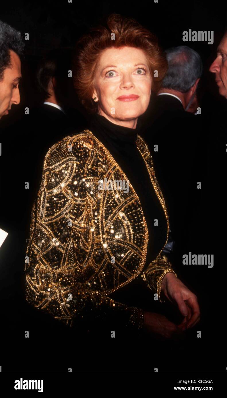 BEVERLY HILLS, CA - JANUARY 29: An actress attends The Daily Variety Salutes Army Archerd on January 29, 1993 at the Beverly Hilton Hotel in Beverly Hills, California. Photo by Barry King/Alamy Stock Photo Stock Photo