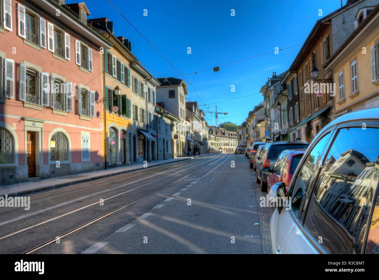Carouge architecture geneva hi-res stock photography and images - Alamy