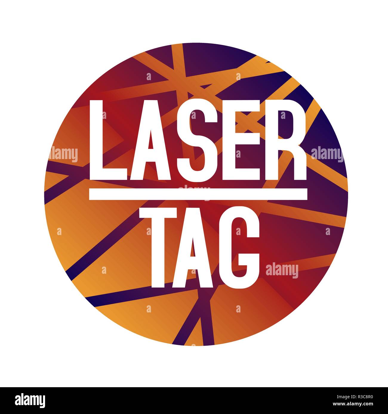 vector logo for laser tag and airsoft Stock Vector Image & Art - Alamy