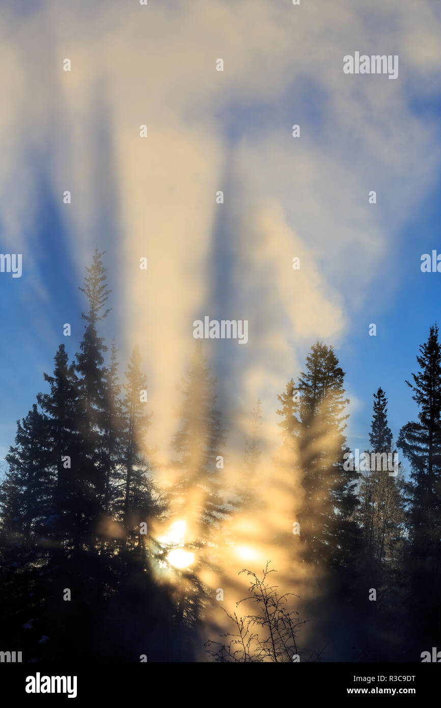 Scenic near Fairbanks, Alaska, USA Stock Photo