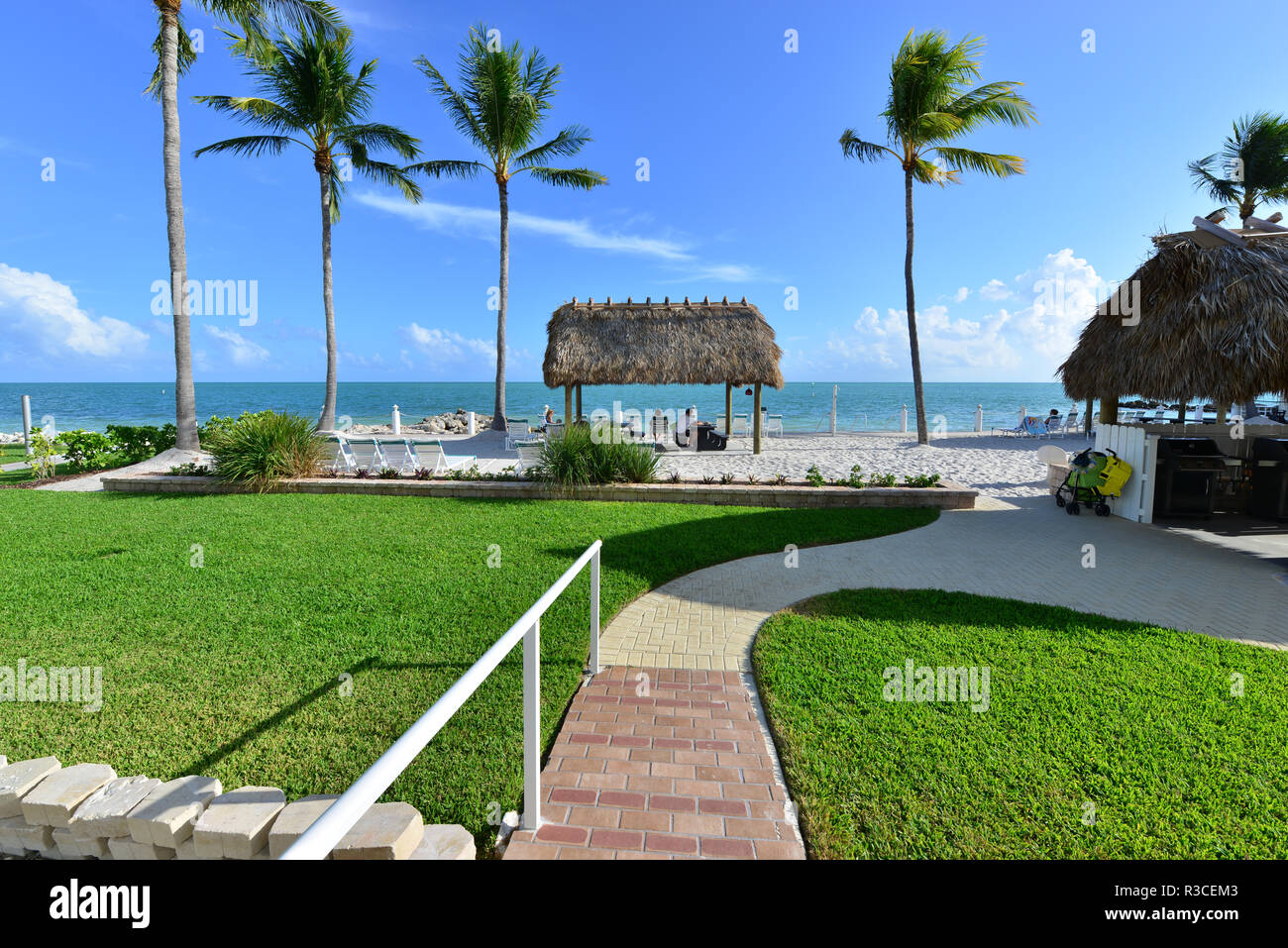 Key colony beach in Florida Stock Photo Alamy