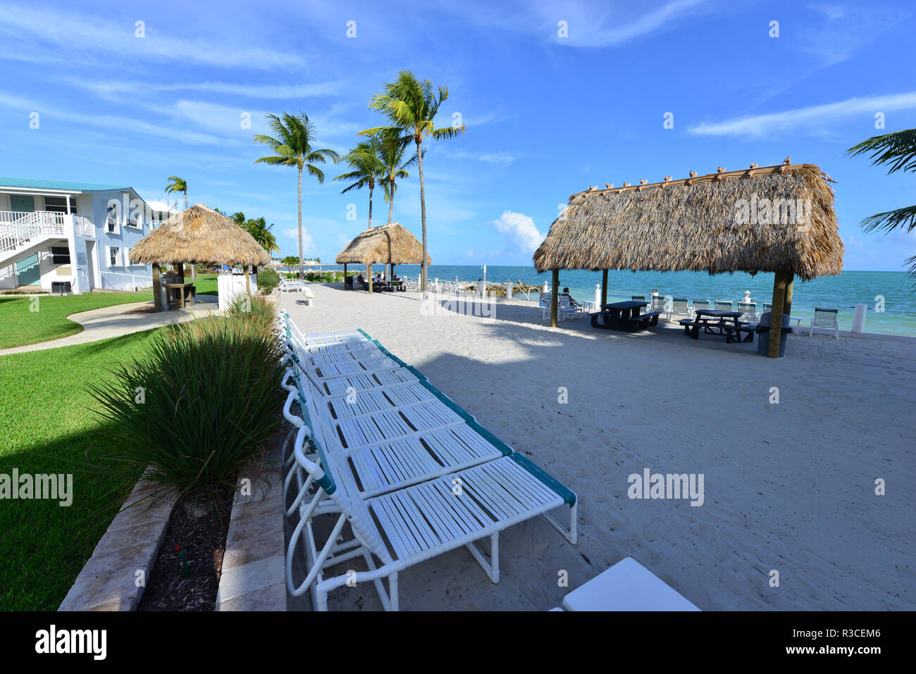 Key colony beach in Florida Stock Photo Alamy
