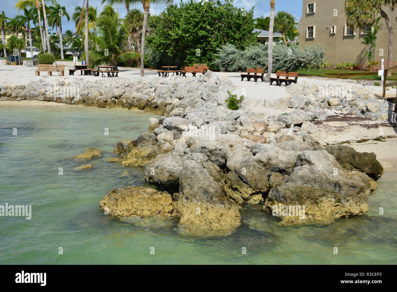 Key colony beach at Marathon at the Florida Keys Stock Photo Alamy