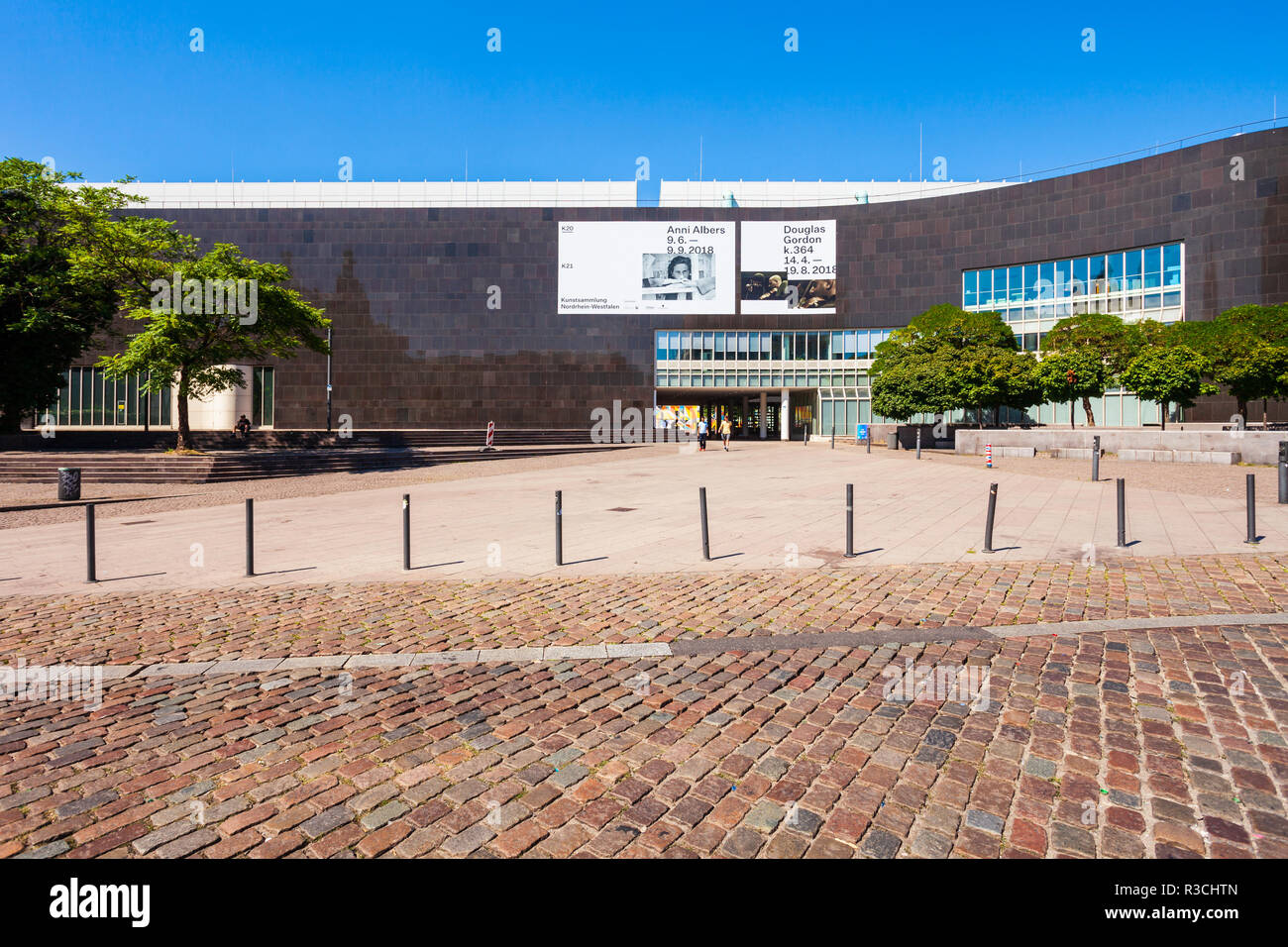 DUSSELDORF, GERMANY - JULY 02, 2018: K20 Kunstsammlung Art Collection museum building in Dusseldorf city in Germany Stock Photo