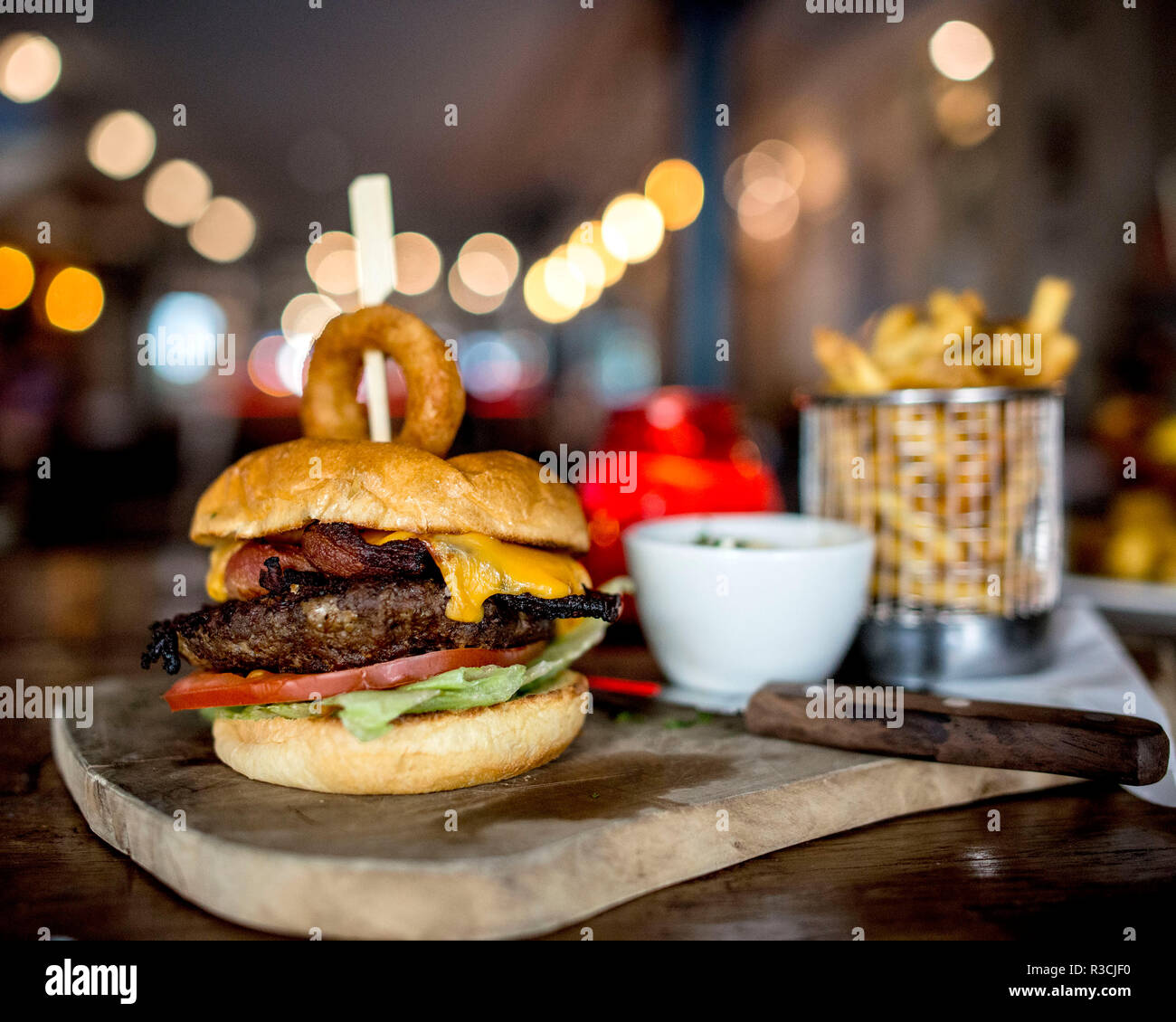 Pub Food Stock Photo