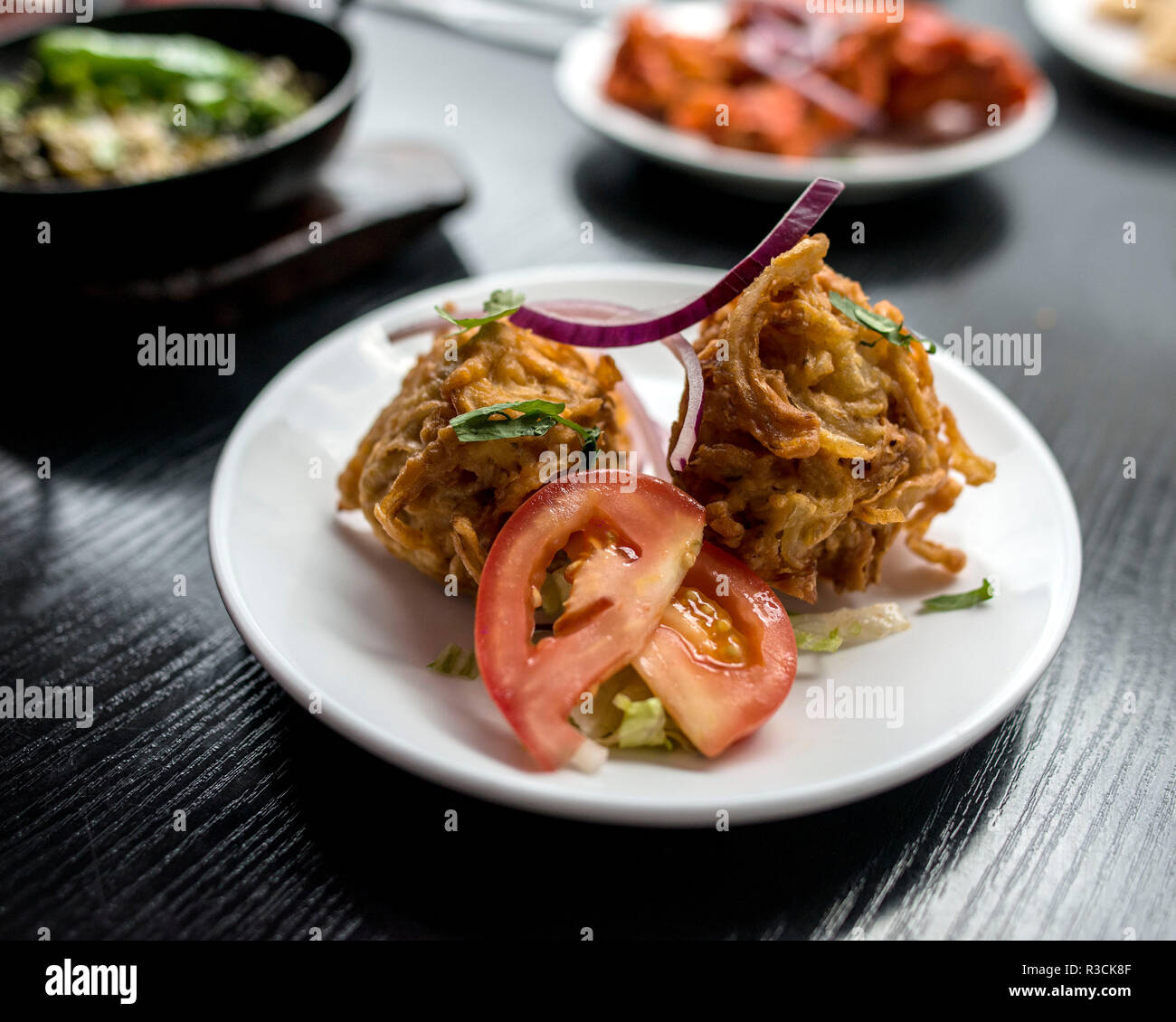 Indian Food, Curry and Kebabs Stock Photo Alamy