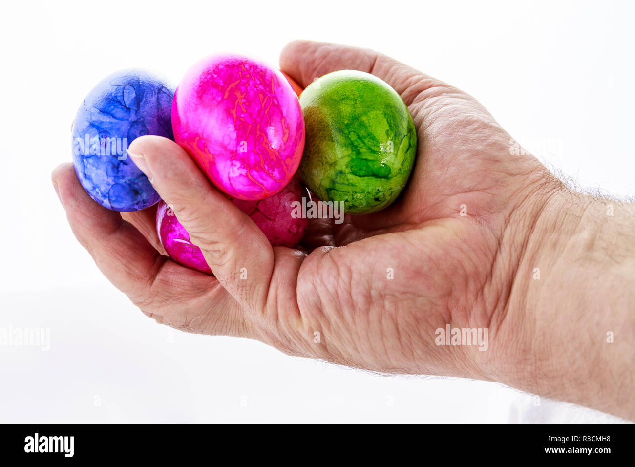 a handful of easter Stock Photo