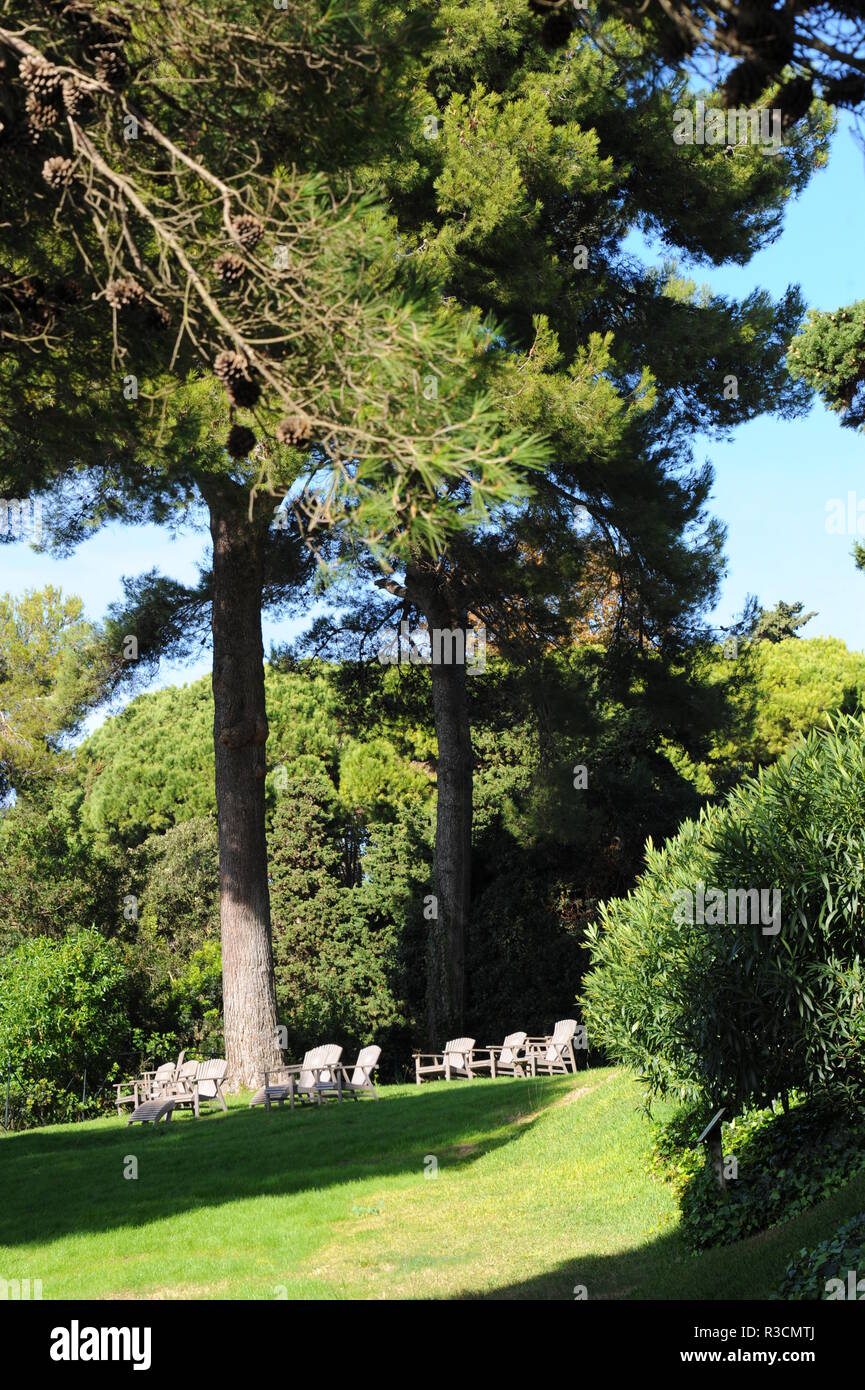 spanien,lloret de mar,costa brava,clotilde botanischer garten,bÃ¤ume