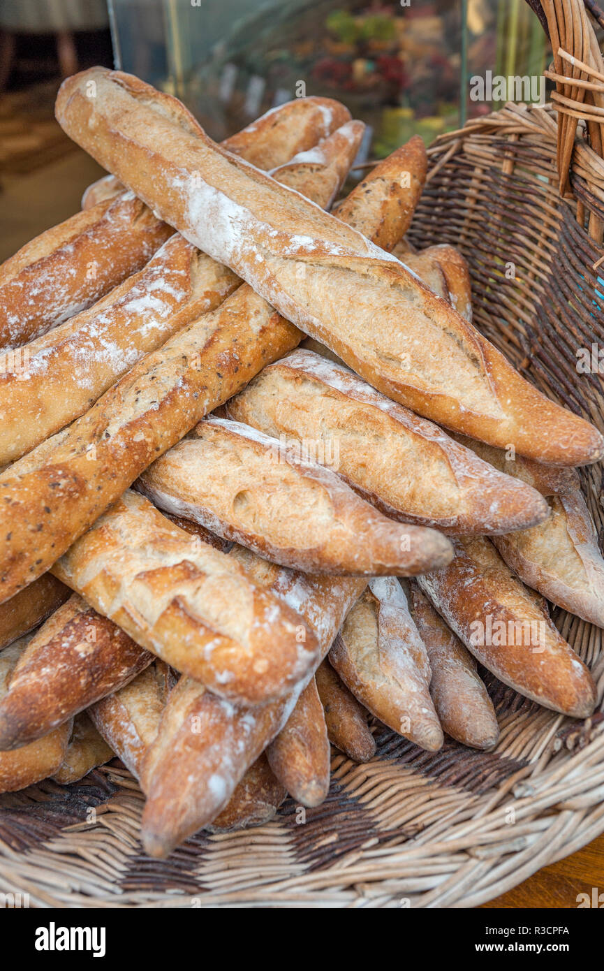French bread, Cabourg, Normandy, France Stock Photo Alamy