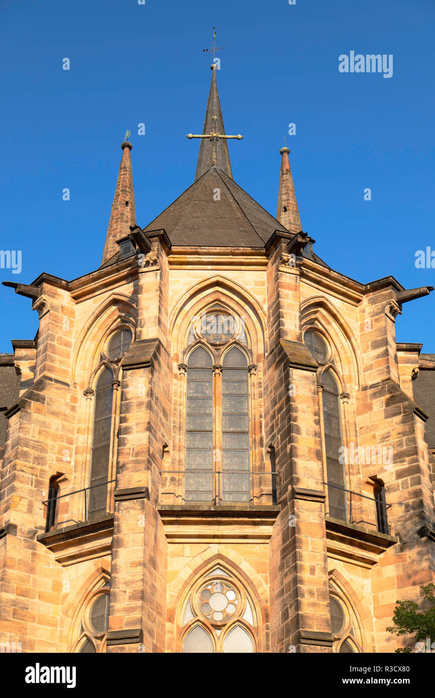 St Elizabeth’s Church (Elisabethkirche), Marburg, Hesse, Germany Stock