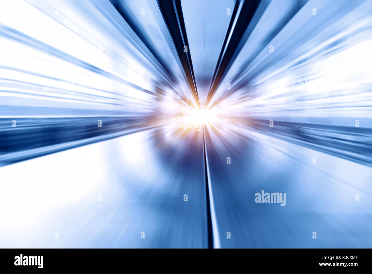 abstract night acceleration speed motion Stock Photo