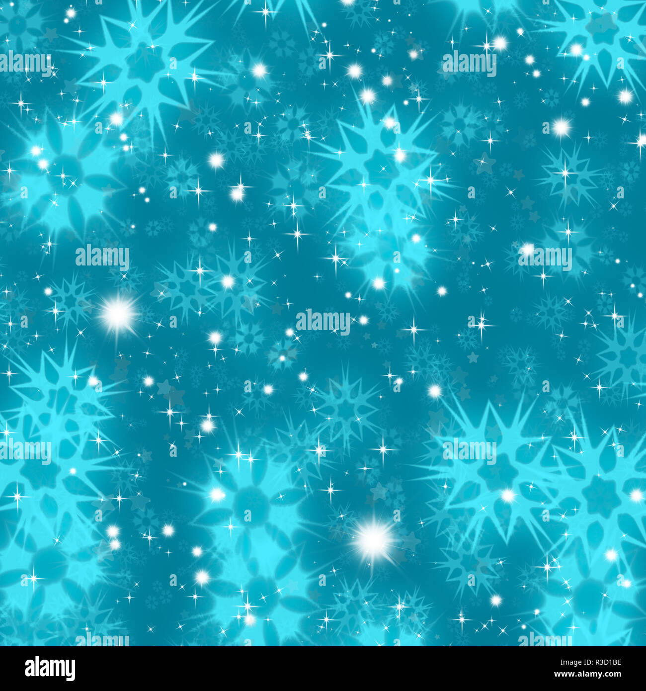 Blue background with ice crystals Stock Photo - Alamy