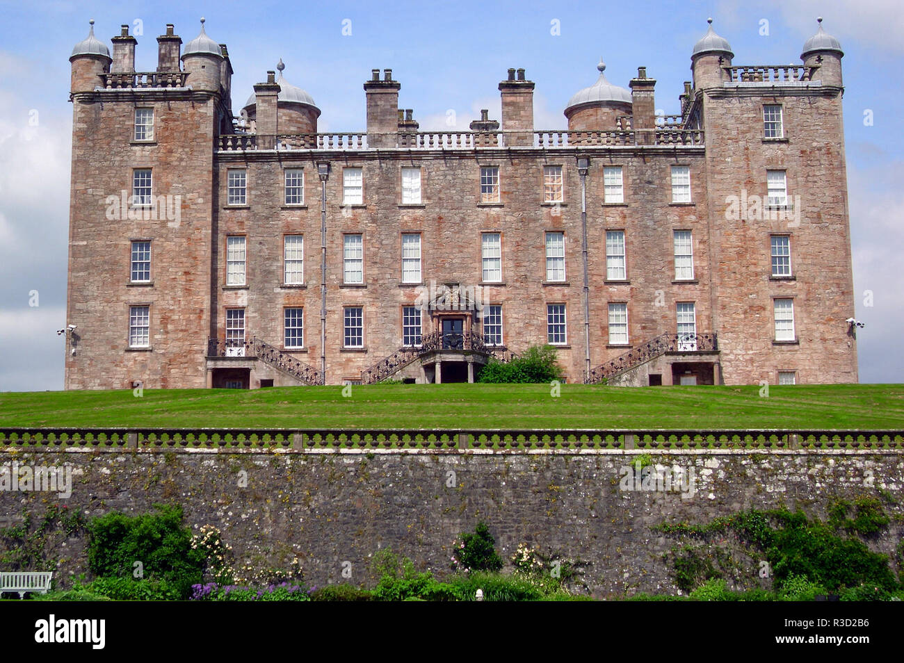 drumlanrig castle in scotland,united kingdom Stock Photo