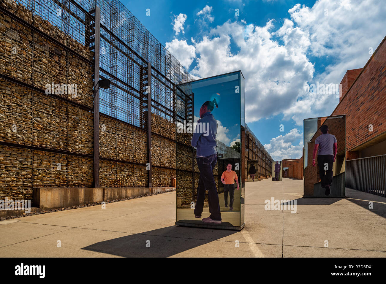 Apartheid Museum, Johannesburg, South Africa Stock Photo
