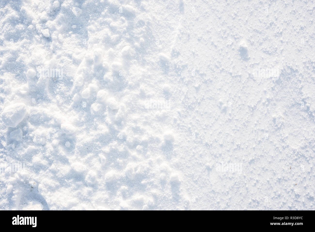High angle view snowy plain hi-res stock photography and images - Alamy