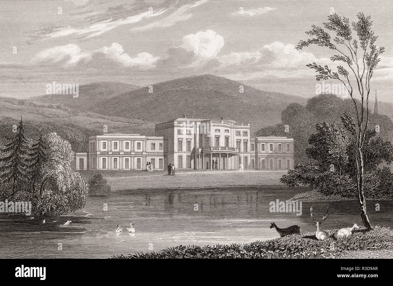 English 18th century country manor hi-res stock photography and images ...