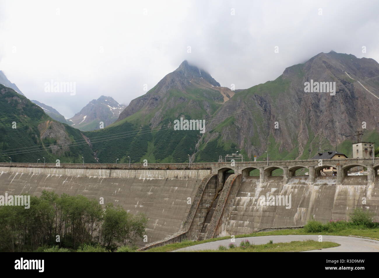 lake lago di Morasco in Italy Stock Photo Alamy