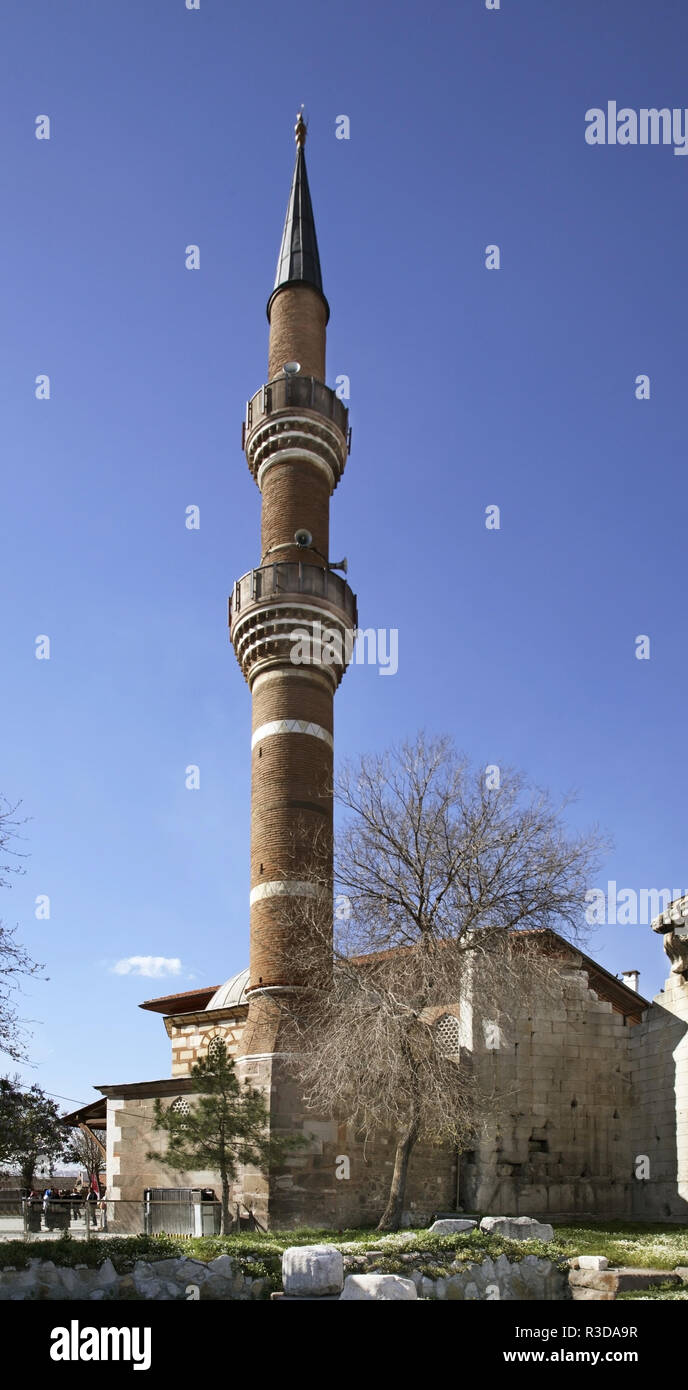 Hac Bayram Mosque In Ankara Turkey Stock Photo Alamy