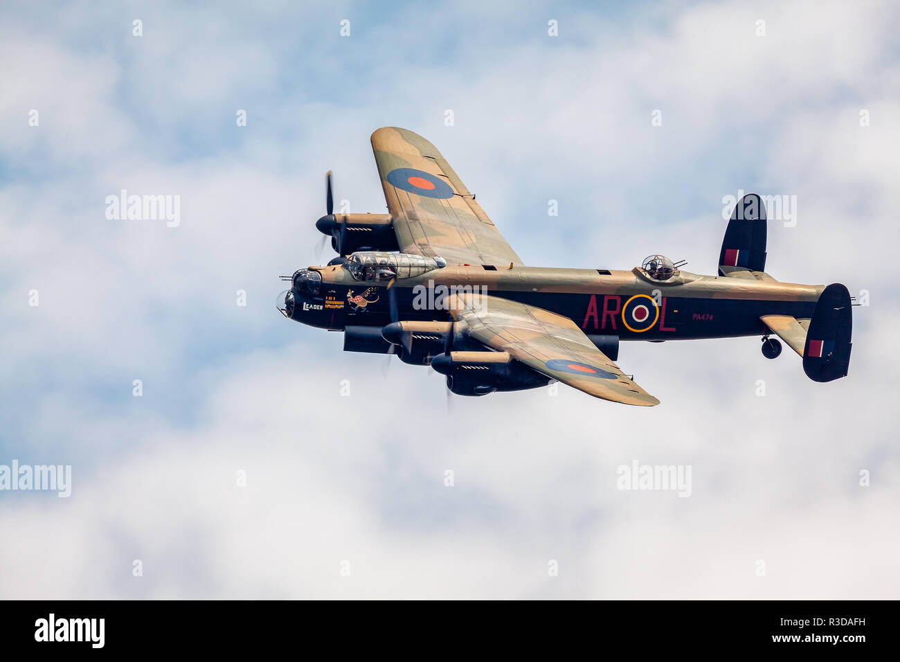 Avro Lancaster at RIAT Fairford 2018 Stock Photo