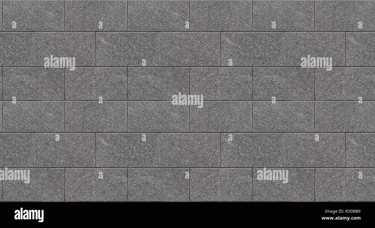 Grey marble wall tiled texture in modern style and seamless pattern Stock Photo