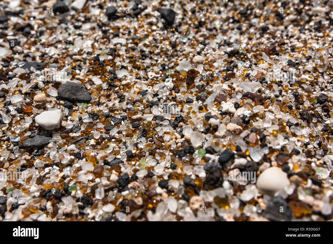 Glass Beach in Eleele, Kauai, Hawaii Stock Photo Alamy