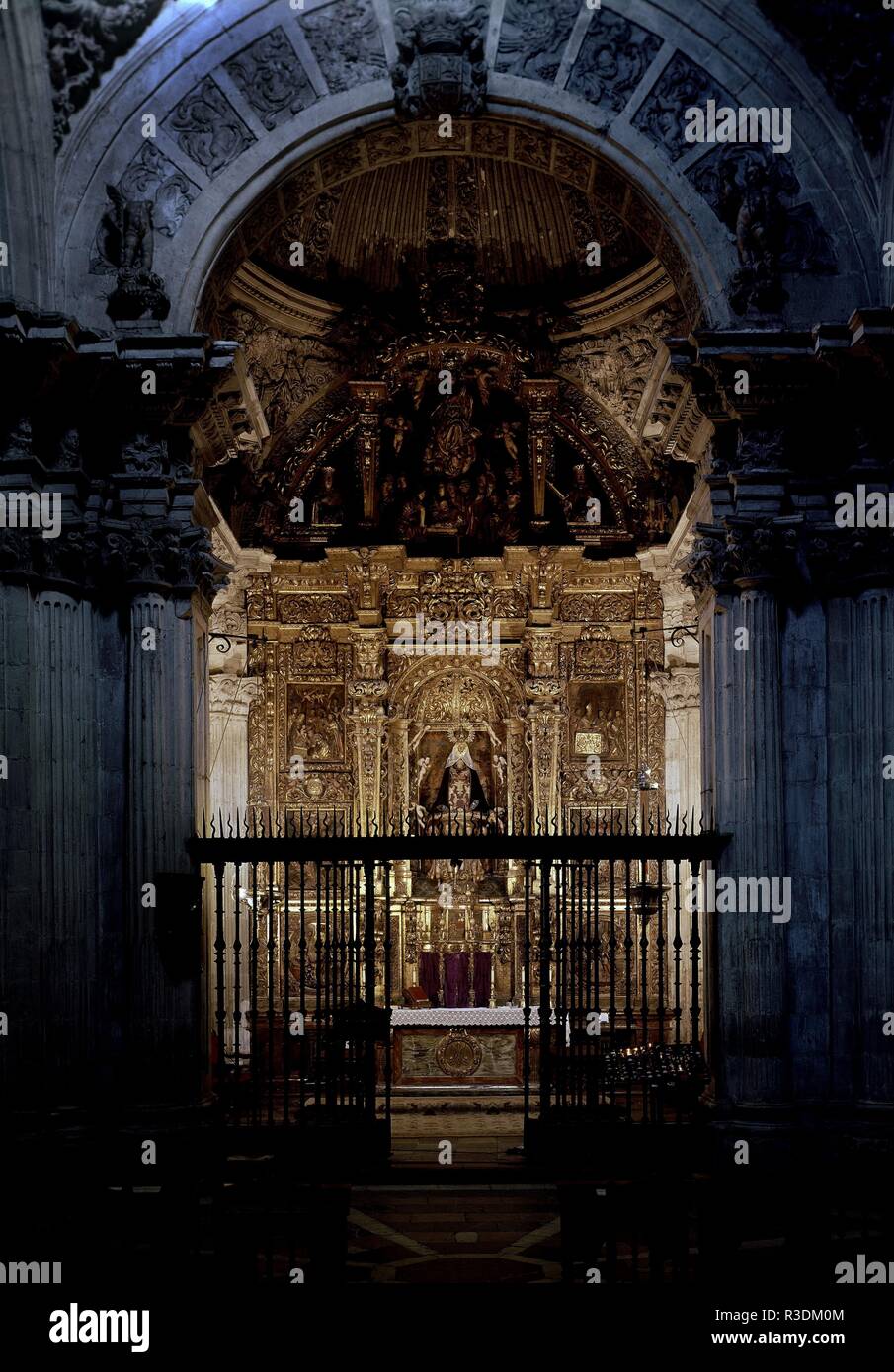 CAPILLA DEL REY CASTO-RETABLO. Location: CATEDRAL DE SAN SALVADOR ...
