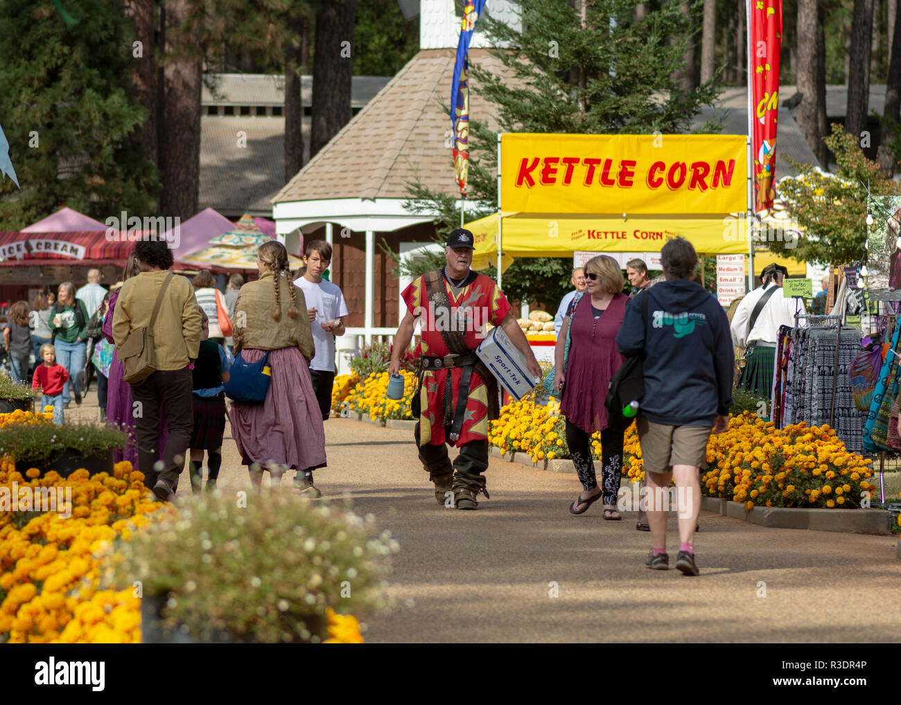 Grass Valley, California, USA 29 October 2018 KVMR Celtic festival