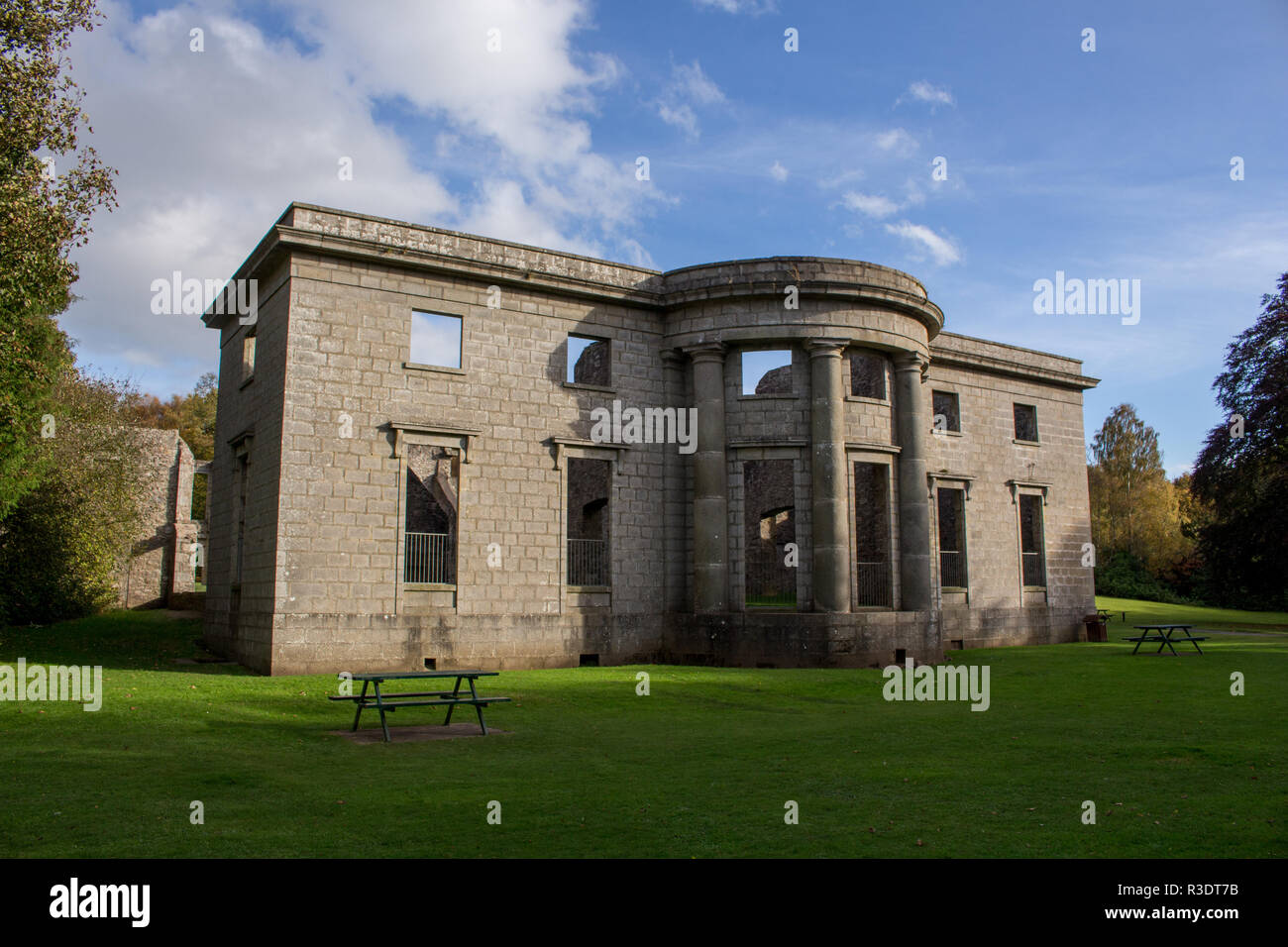 Aden House in Aden Country Park, Mintlaw, Aberdeenshire, Scotland, UK. Stock Photo